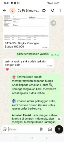 Testimonial Papan Bunga sudirman