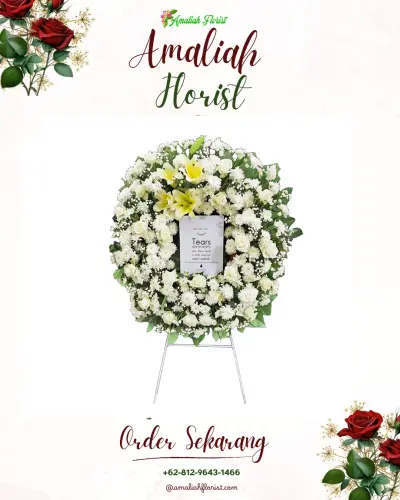 Krans Bunga Duka Cita sudirman